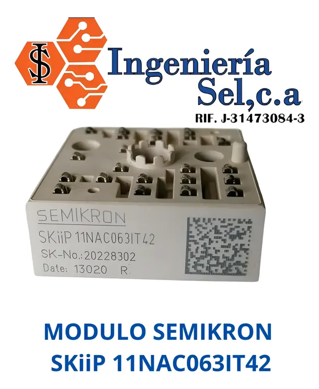 MODULO DE POTENCIA SKiiP 11NAC063IT42 CL ML