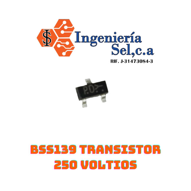 BSS139 TRANSISTOR 250 VOLTIOS_648x648