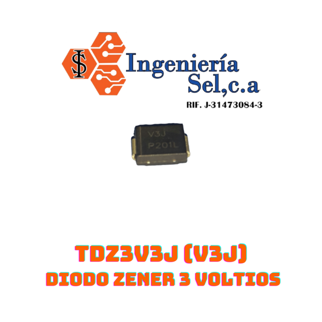 TDZ3V3J (V3J) DIODO ZENER 3 VOLTIOS_648x648