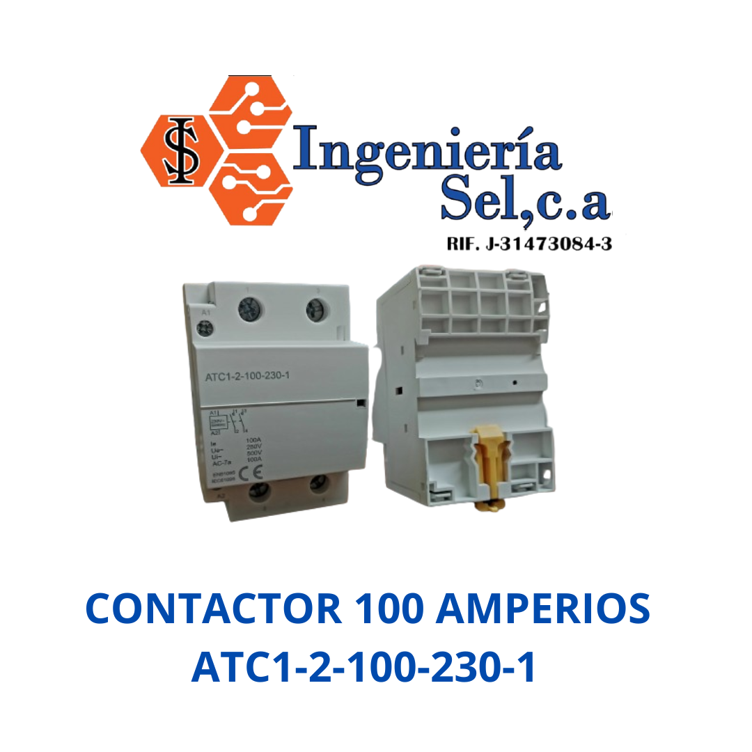 CONTACTOR 100 AMPERIOS ATC1-2-100-230-1