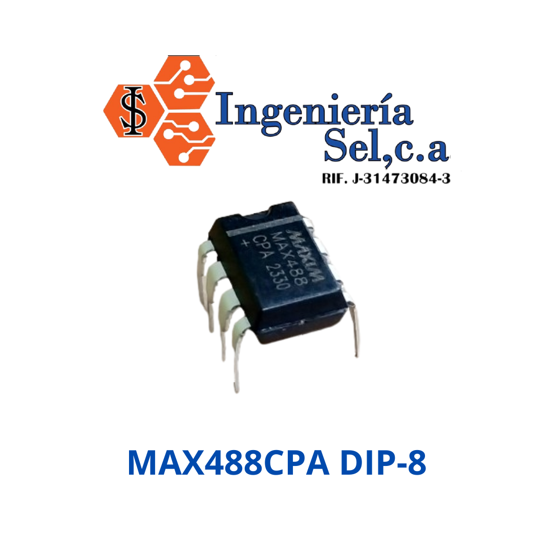 MAX488CPA DIP-8 (2)