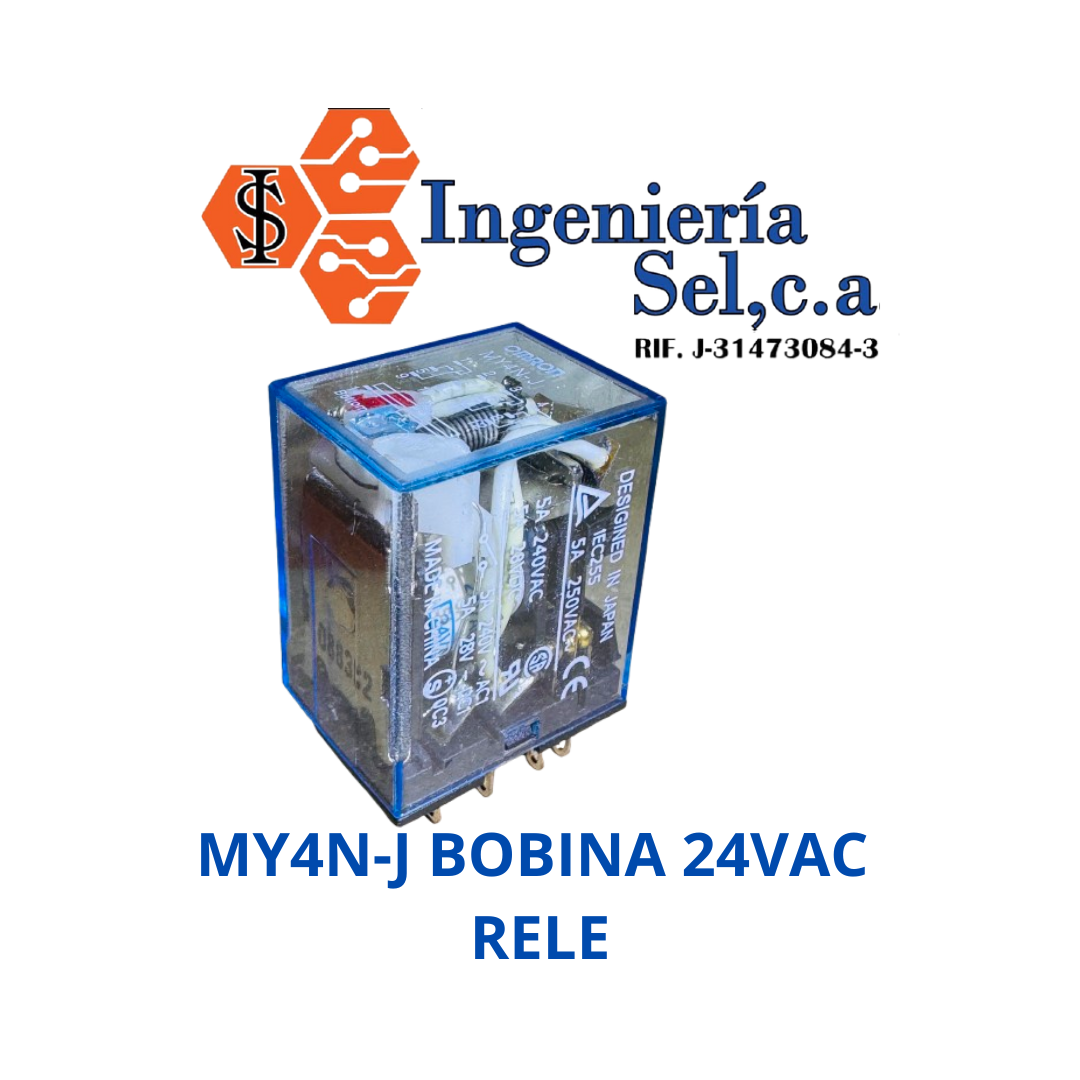 MY4N-J BOBINA 24VAC RELE