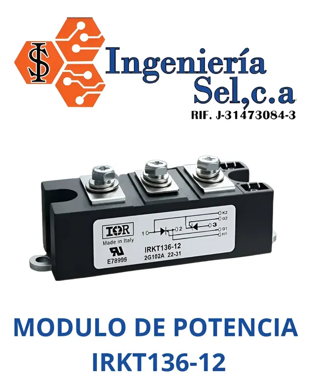 MODULO DE POTENCIA IRKT136-12 CL ML