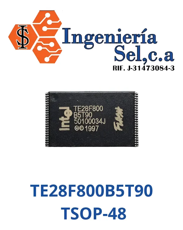 TE28F800B5T90 TSOP-48 CL ML