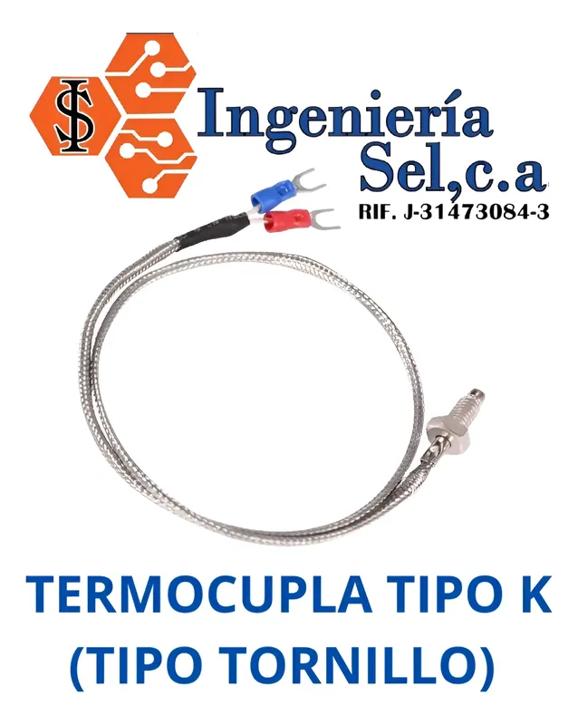 TERMOCUPLA TIPO K (PUNTA ROSCADA) CL ML
